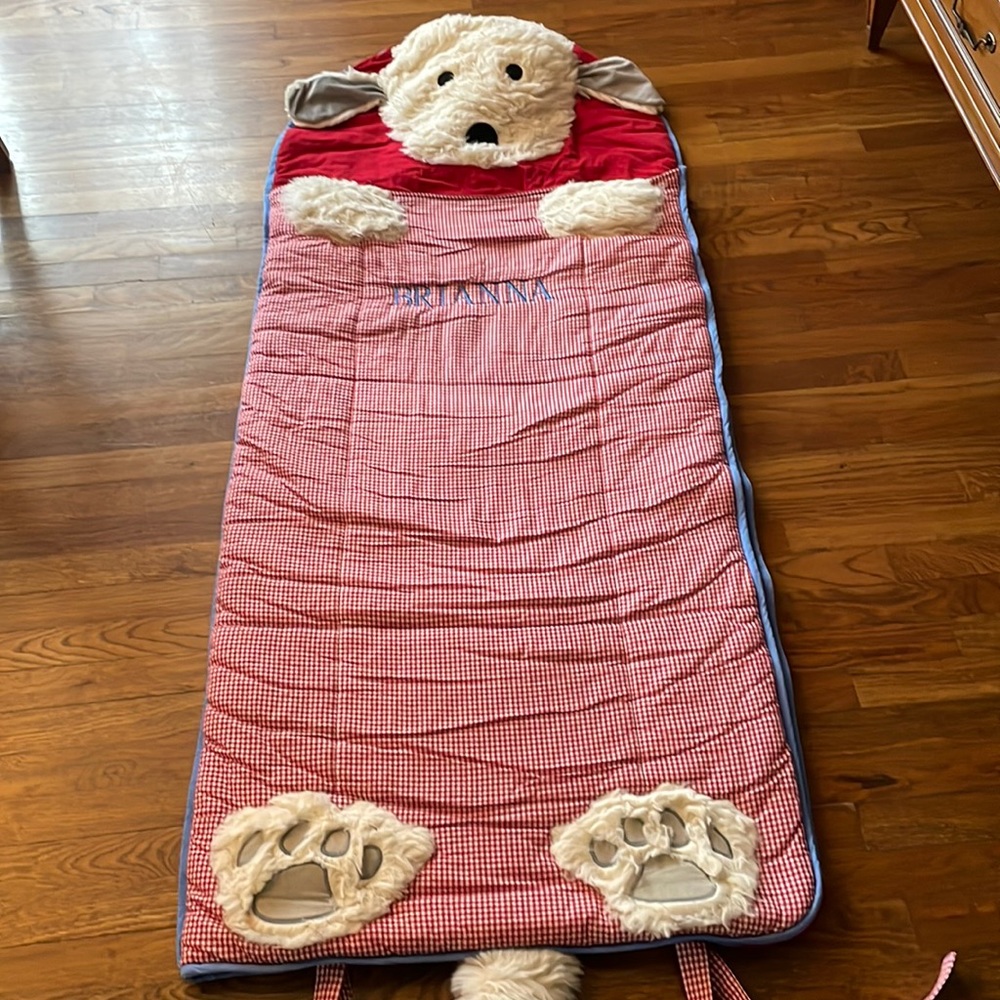 Personalized Sleeping Bag. (Brianna) Pottery Barn Kids